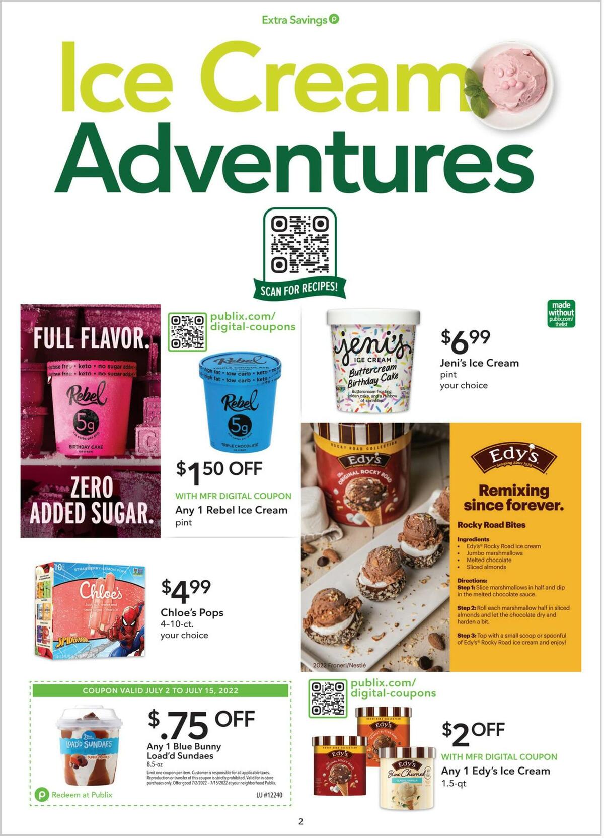 Publix Extra Savings Weekly Ad from July 2