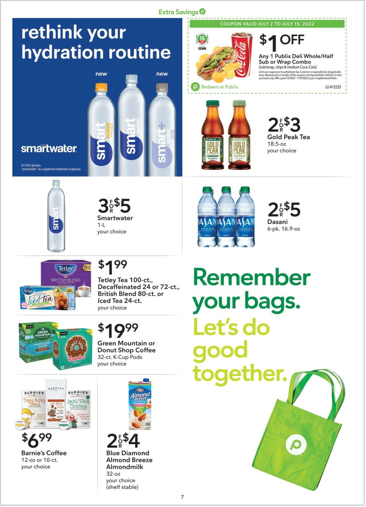 Publix Extra Savings Weekly Ad from July 2