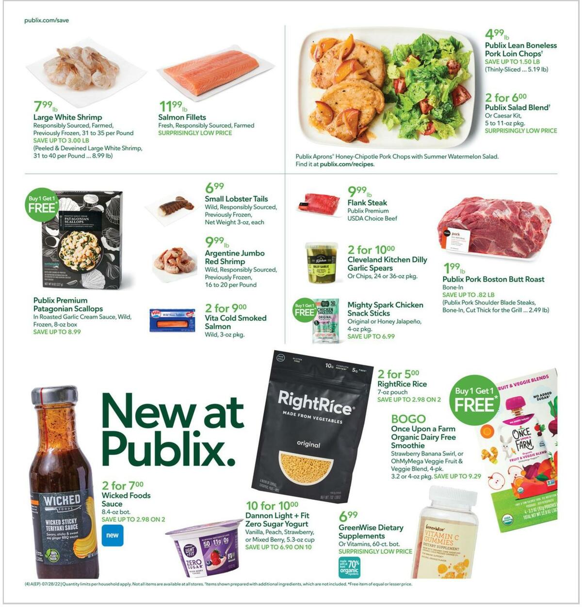 Publix Weekly Ad from July 27