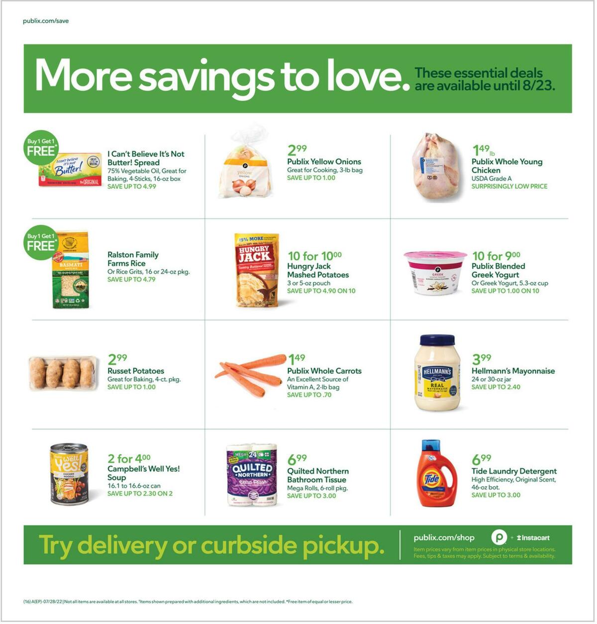 Publix Weekly Ad from August 17