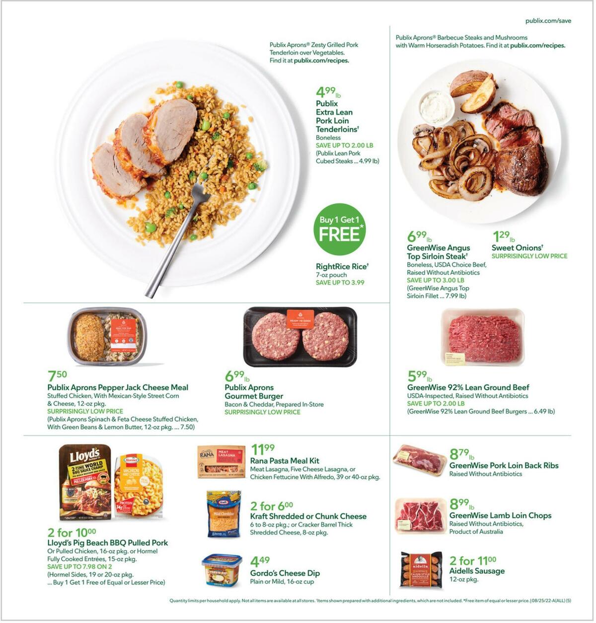 Publix Weekly Ad from August 24