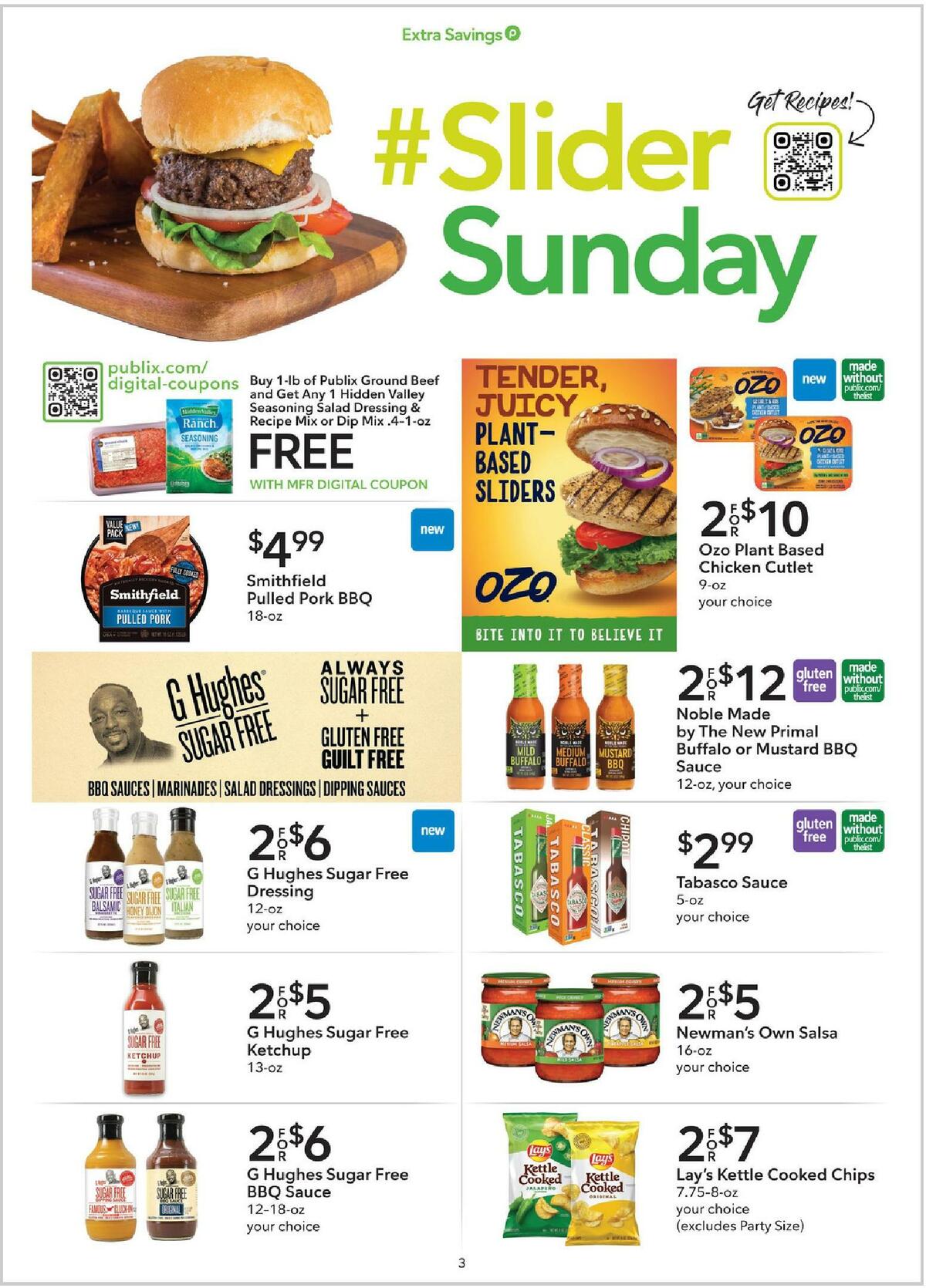 Publix Extra Savings Weekly Ad from August 27