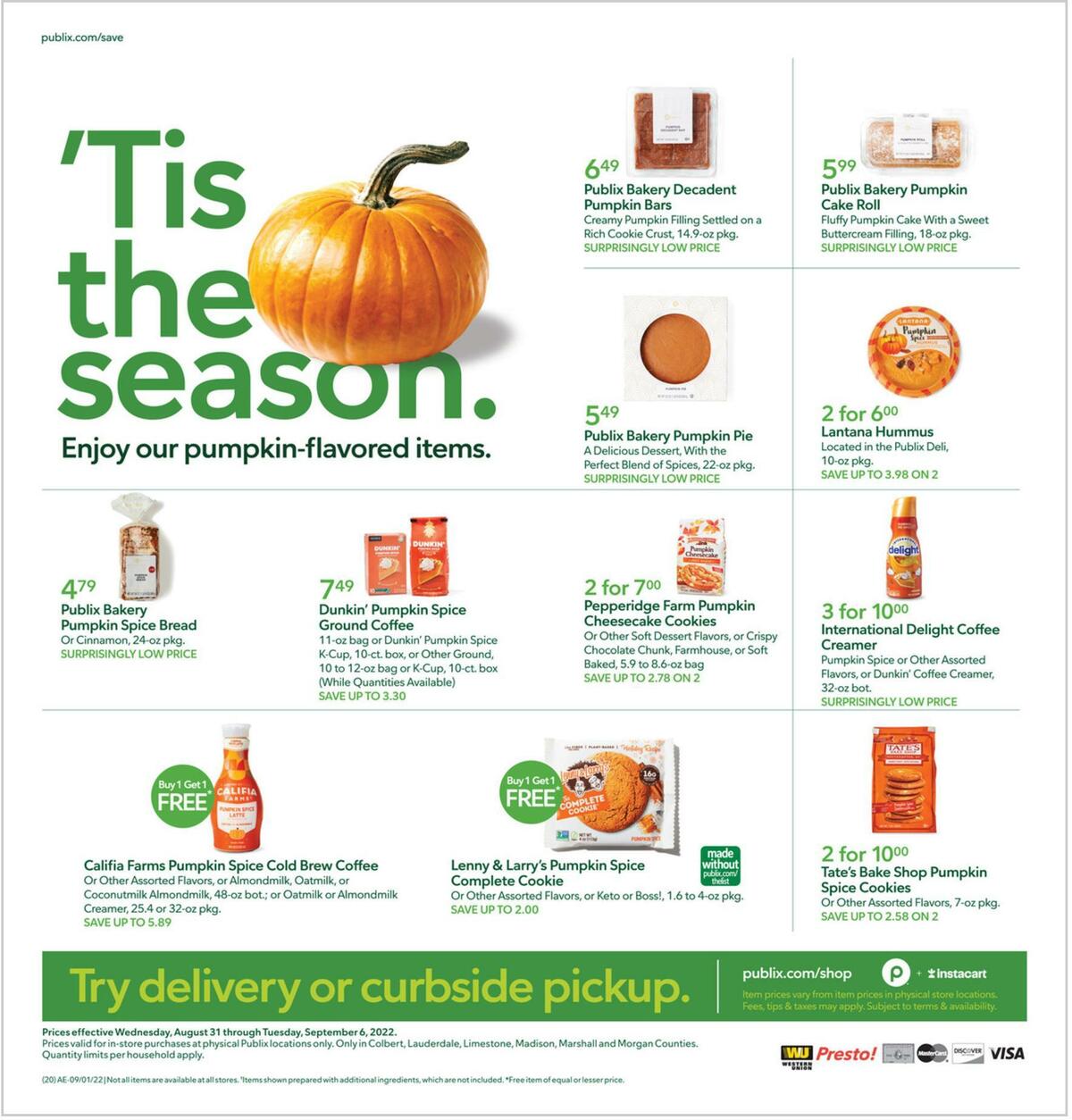 Publix Weekly Ad from August 31