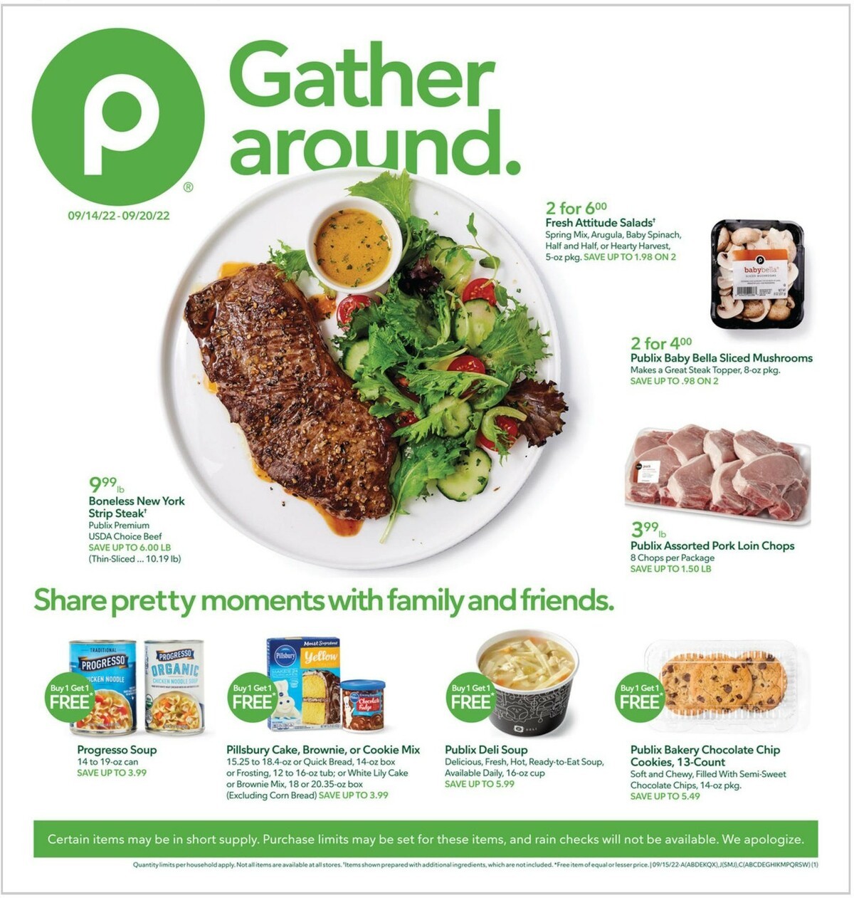 Publix Weekly Ad from September 14