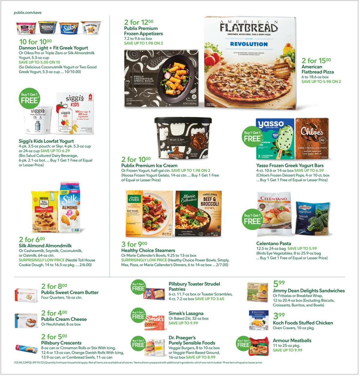 Publix Weekly Ad from September 14