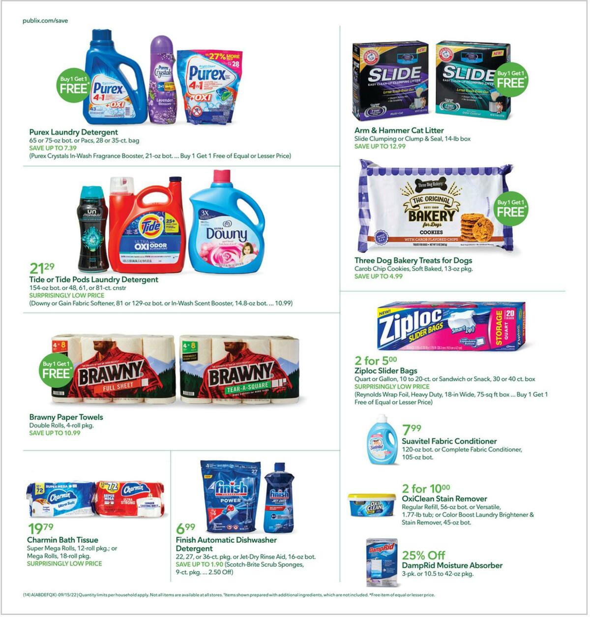 Publix Weekly Ad from September 14