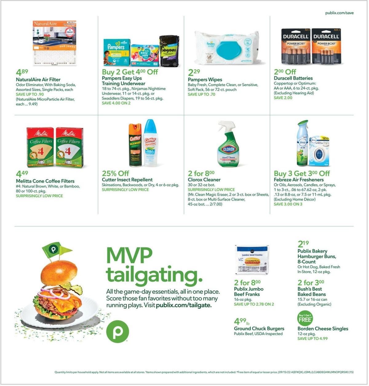 Publix Weekly Ad from September 14