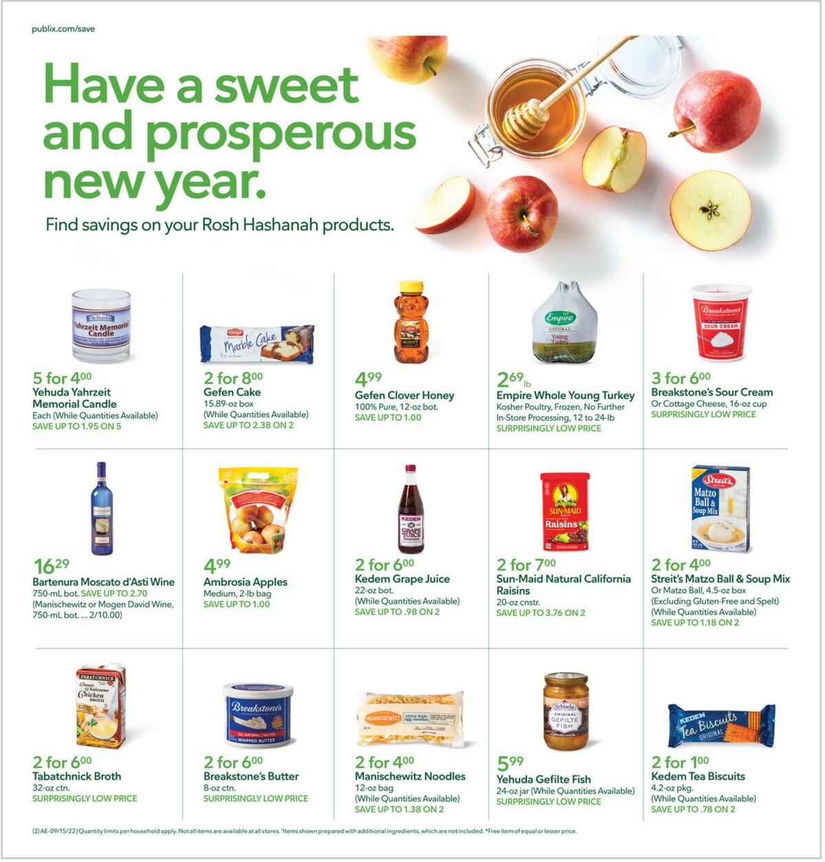 Publix Weekly Ad from September 14