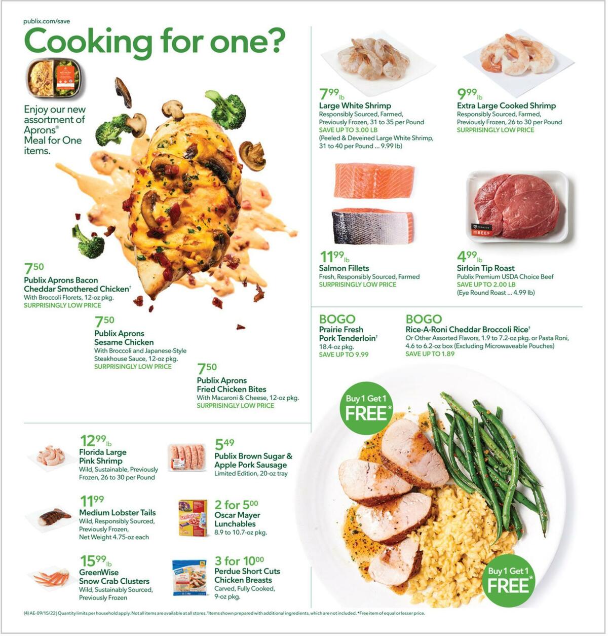 Publix Weekly Ad from September 14