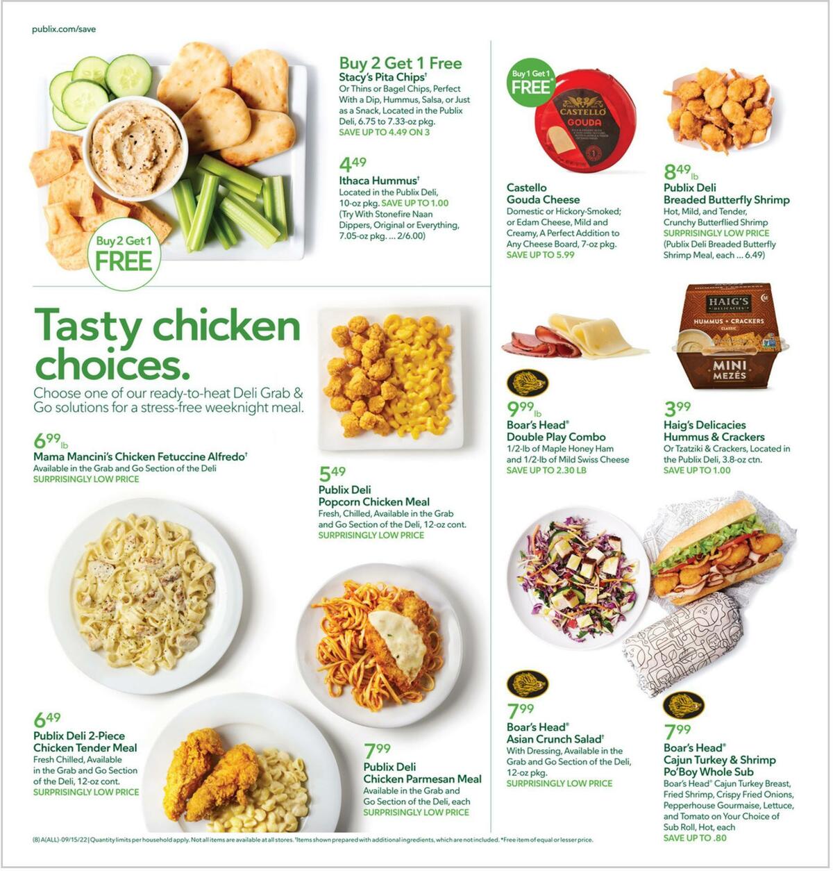 Publix Weekly Ad from September 14