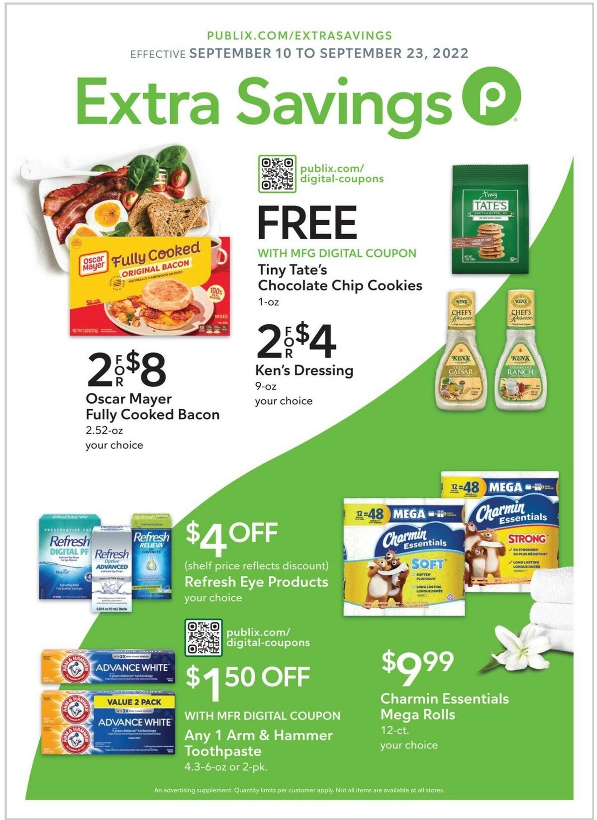 Publix Extra Savings Weekly Ad from September 10