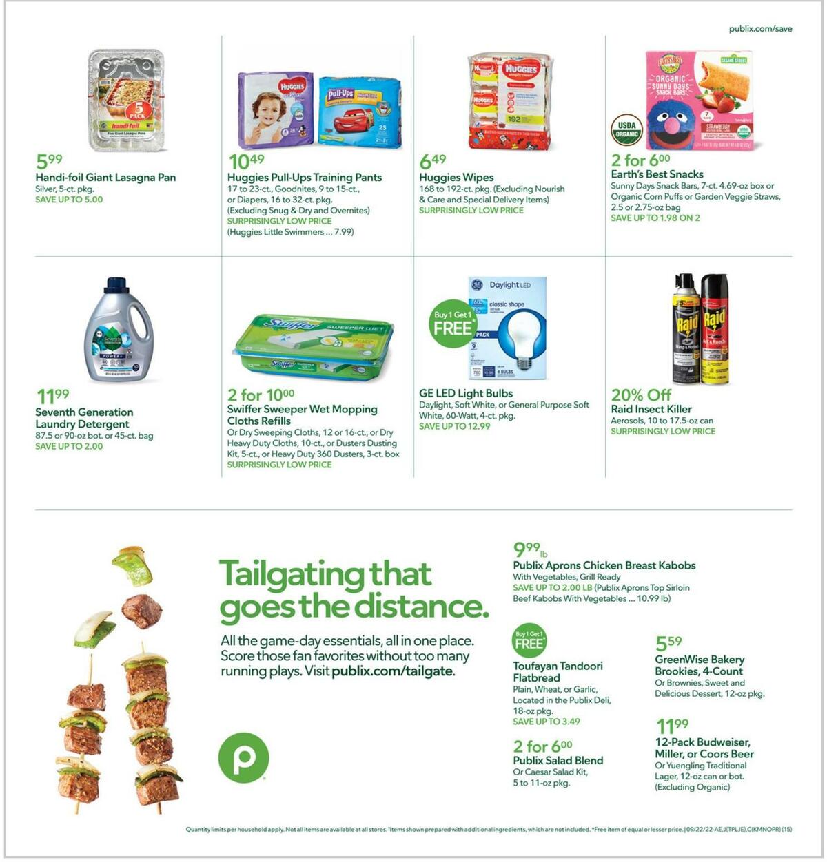 Publix Weekly Ad from September 21