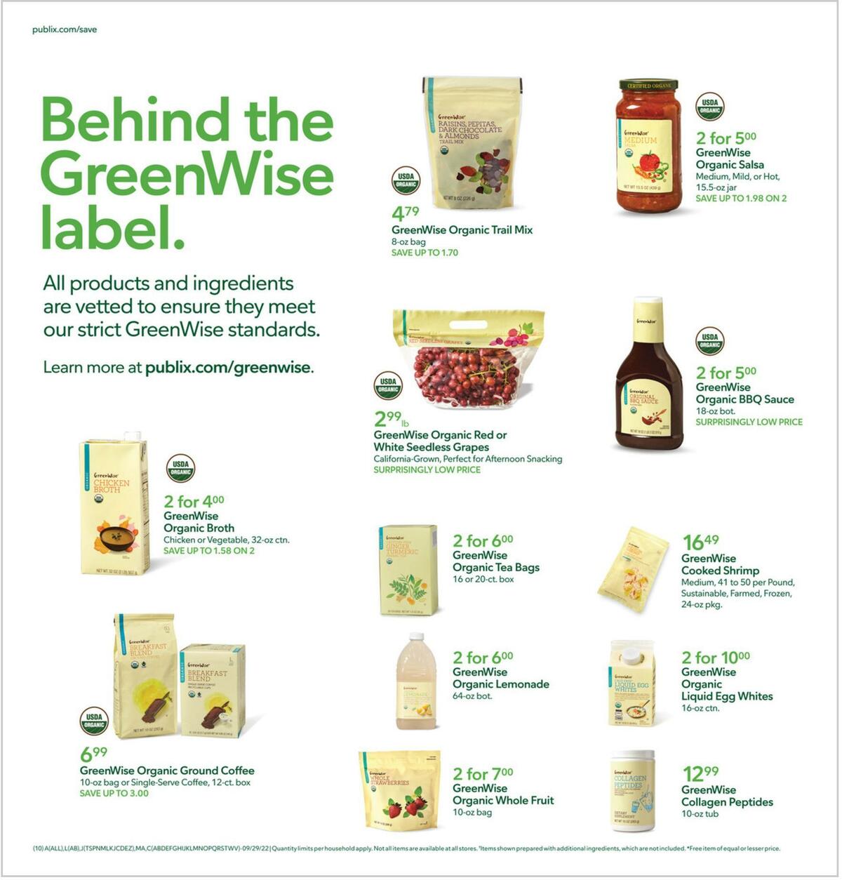 Publix Weekly Ad from September 28