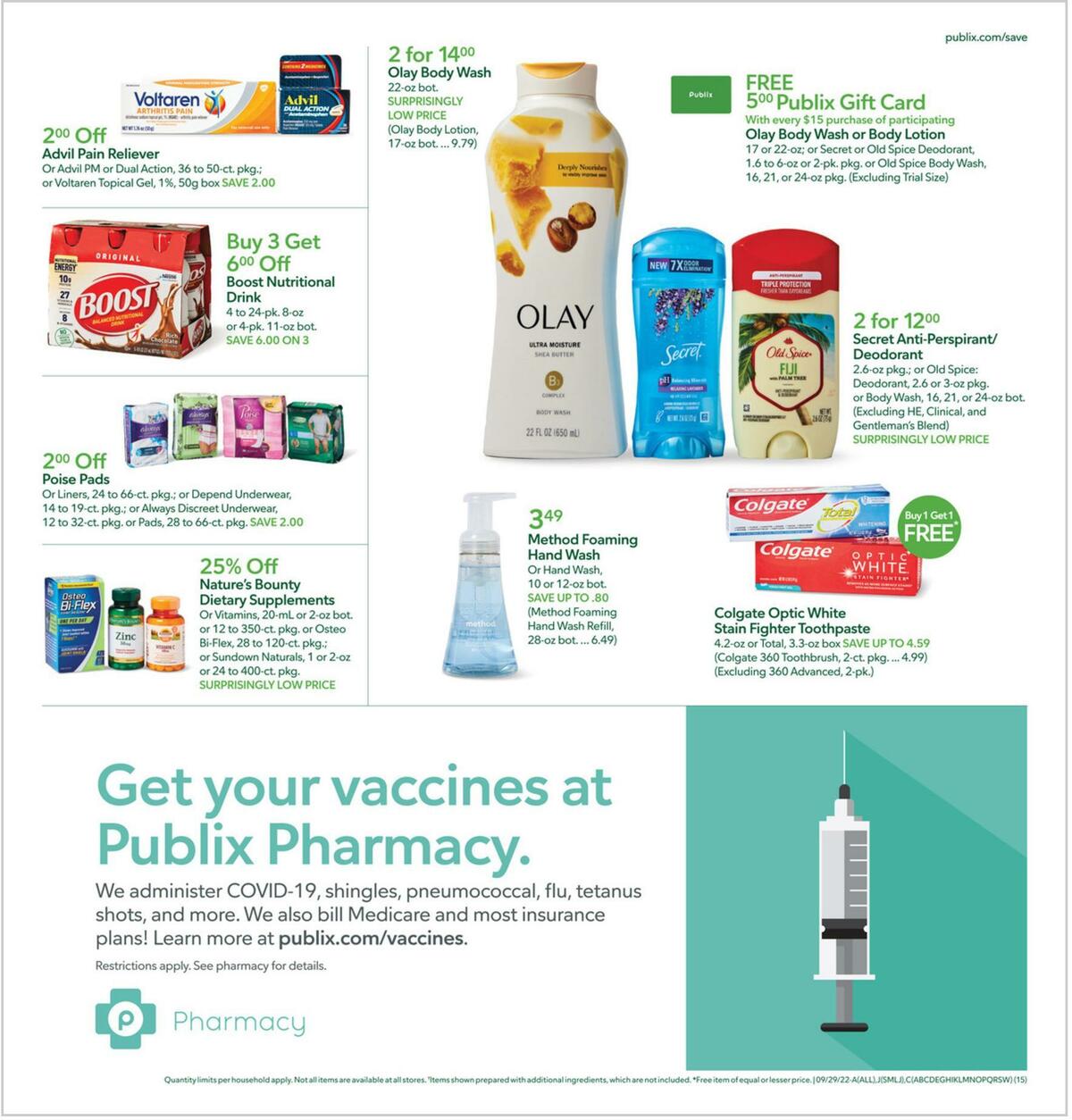 Publix Weekly Ad from September 28