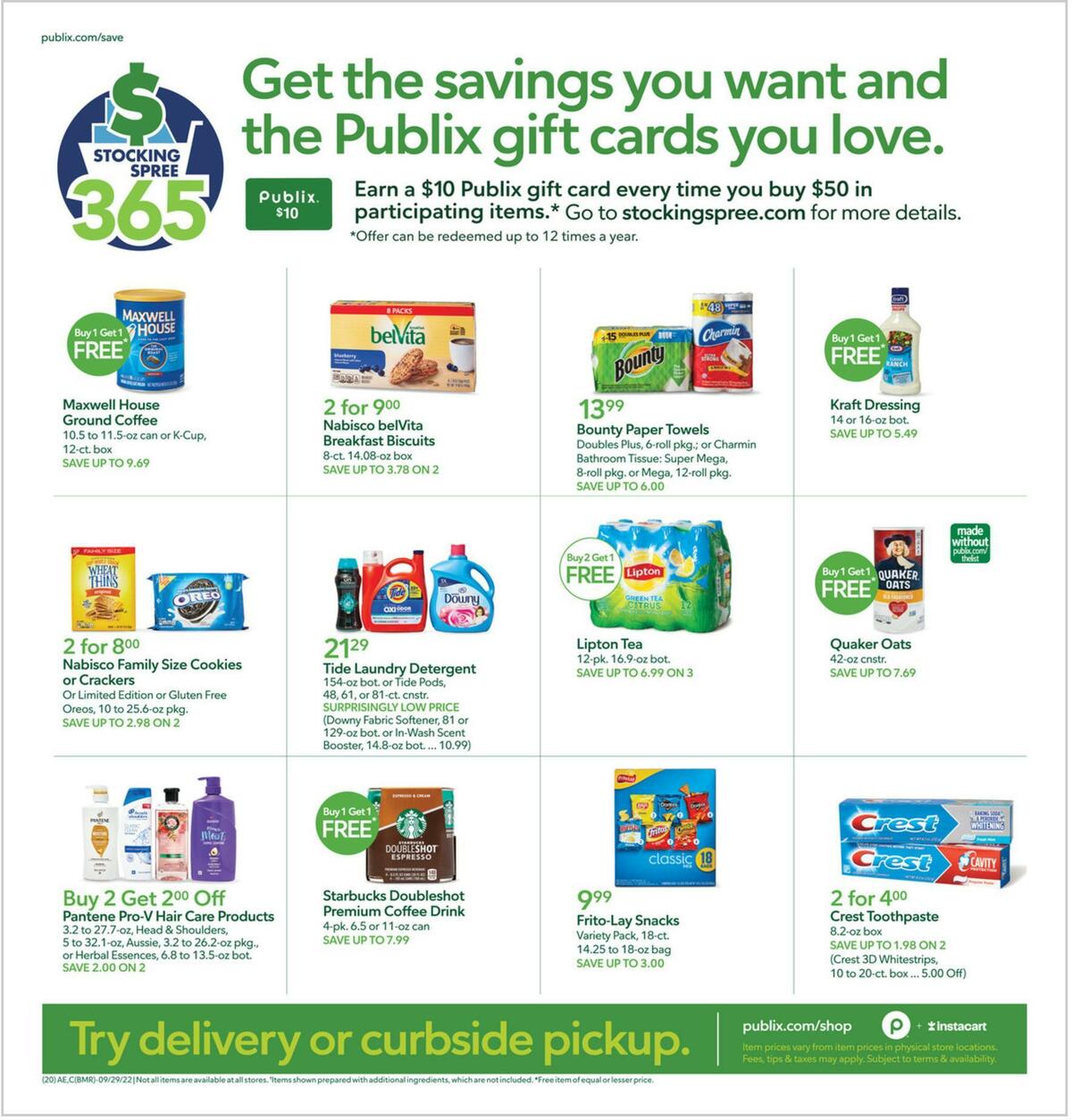 Publix Weekly Ad from September 28