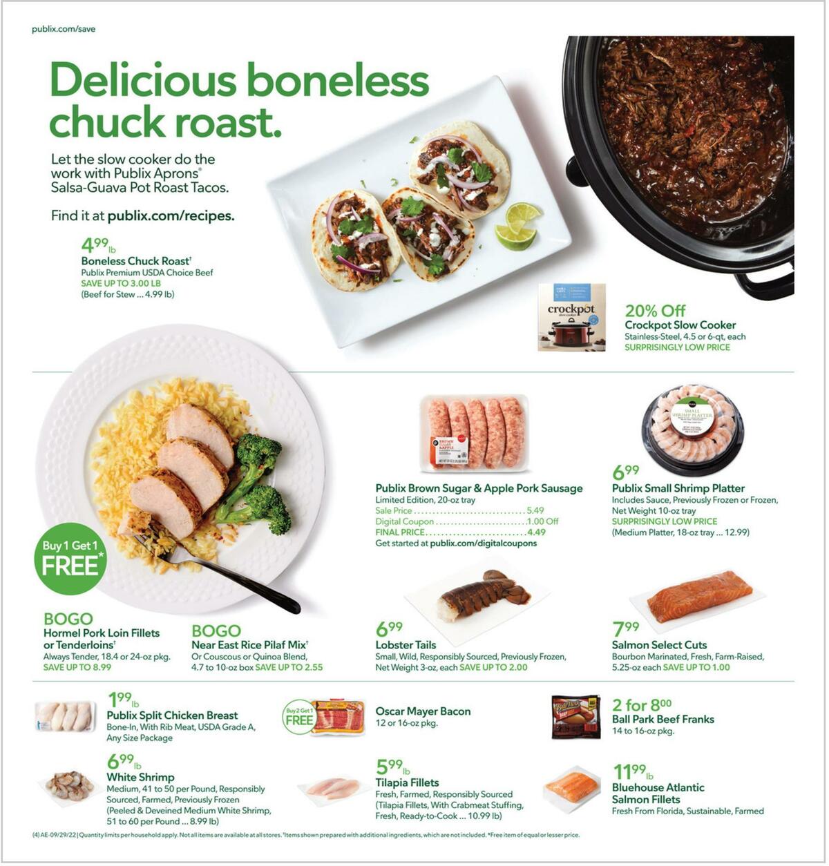 Publix Weekly Ad from September 28