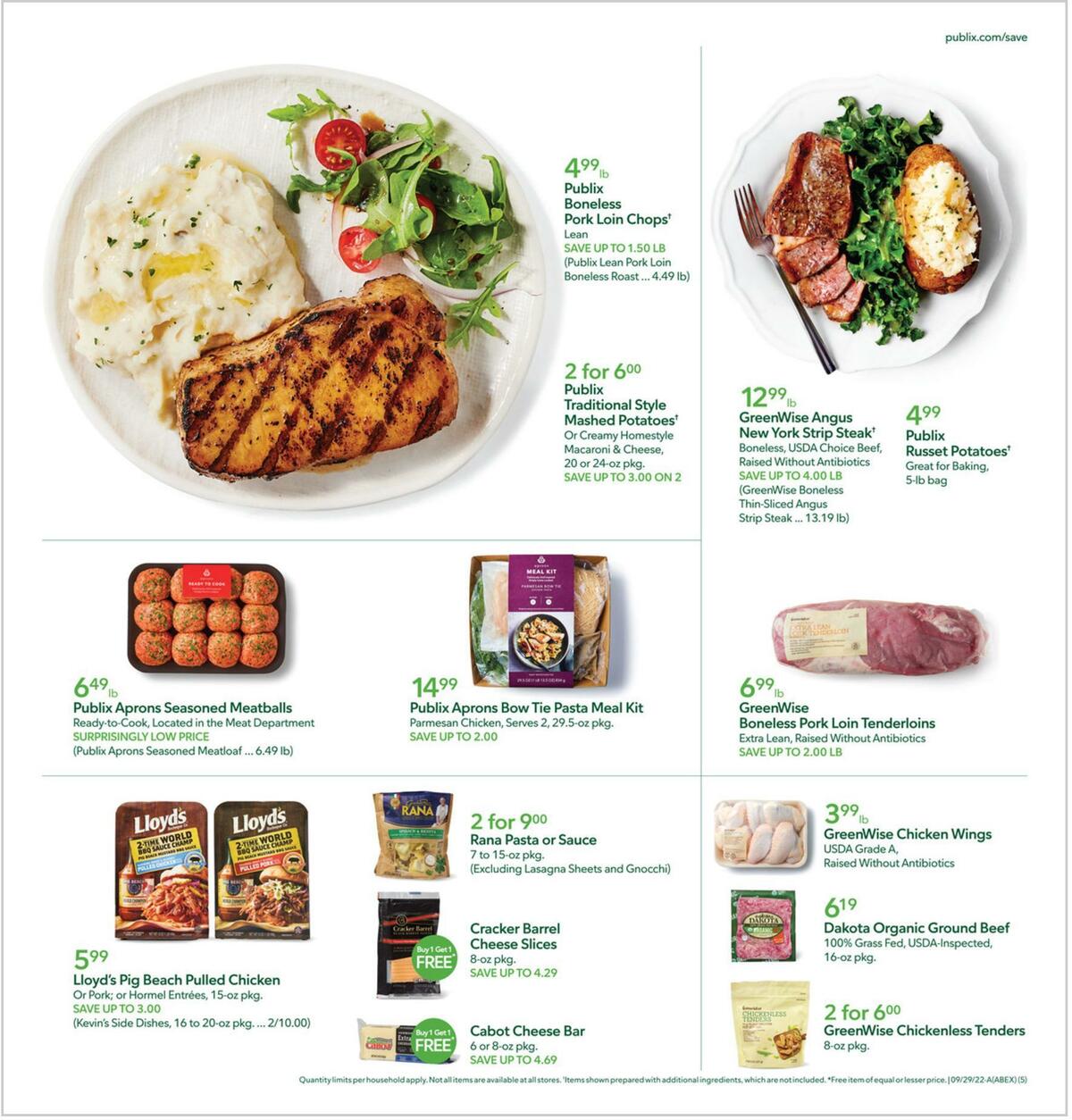 Publix Weekly Ad from September 28
