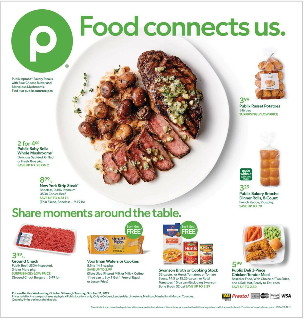 Publix Weekly Ad from October 5