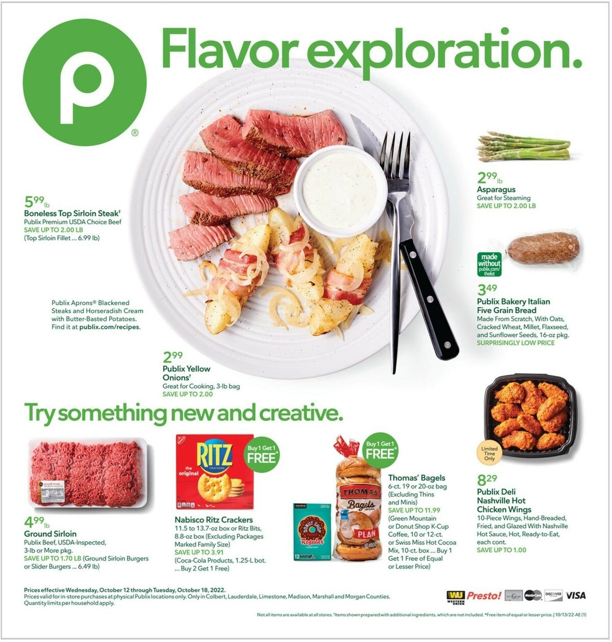 Publix Weekly Ad from October 12