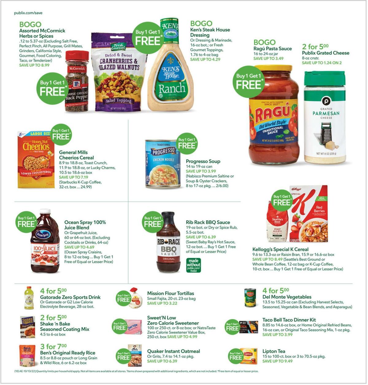 Publix Weekly Ad from October 12