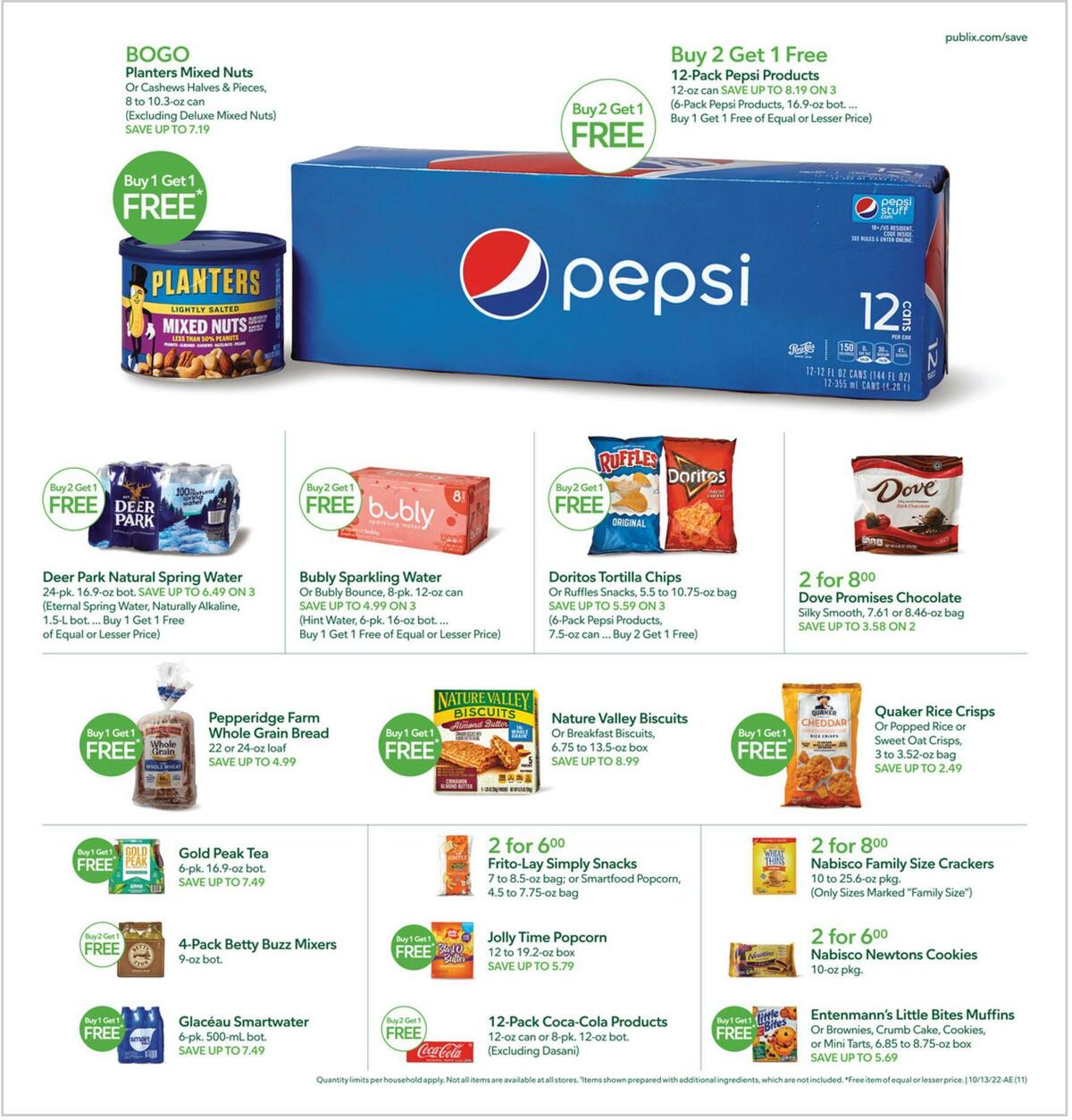 Publix Weekly Ad from October 12