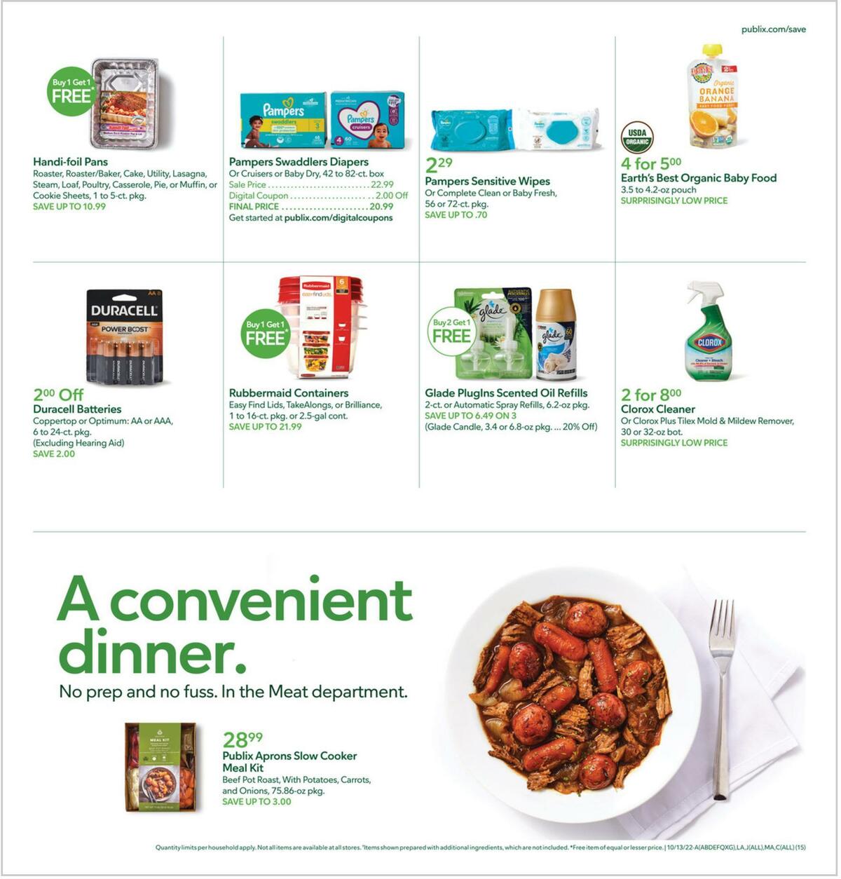 Publix Weekly Ad from October 12