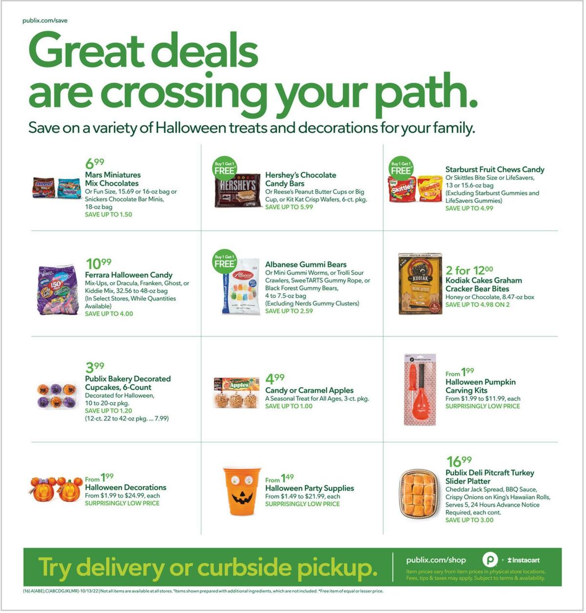 Publix Weekly Ad from October 12