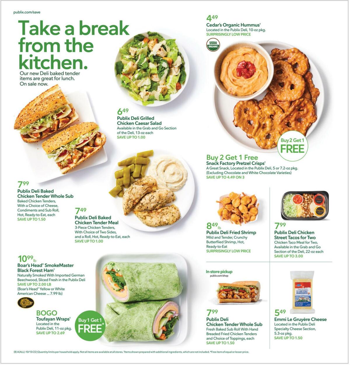 Publix Weekly Ad from October 12
