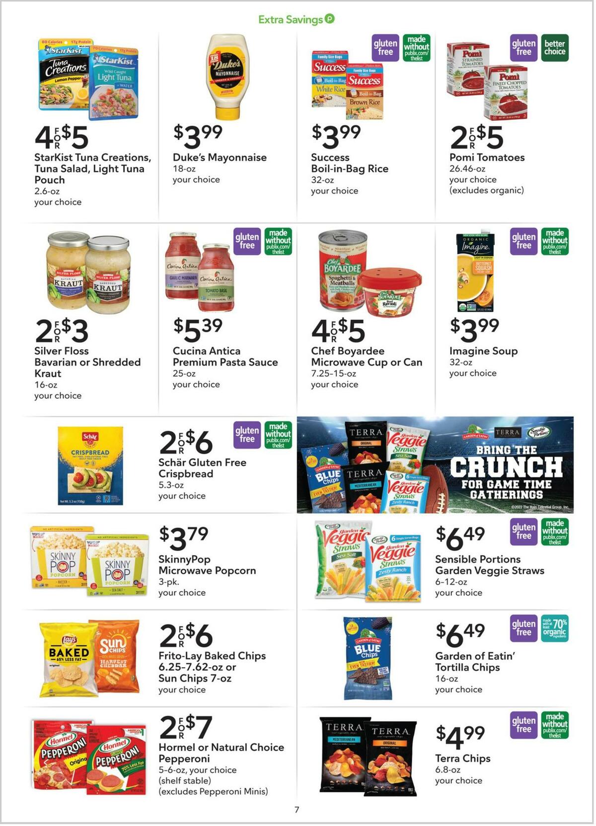 Publix Extra Savings Weekly Ad from October 8