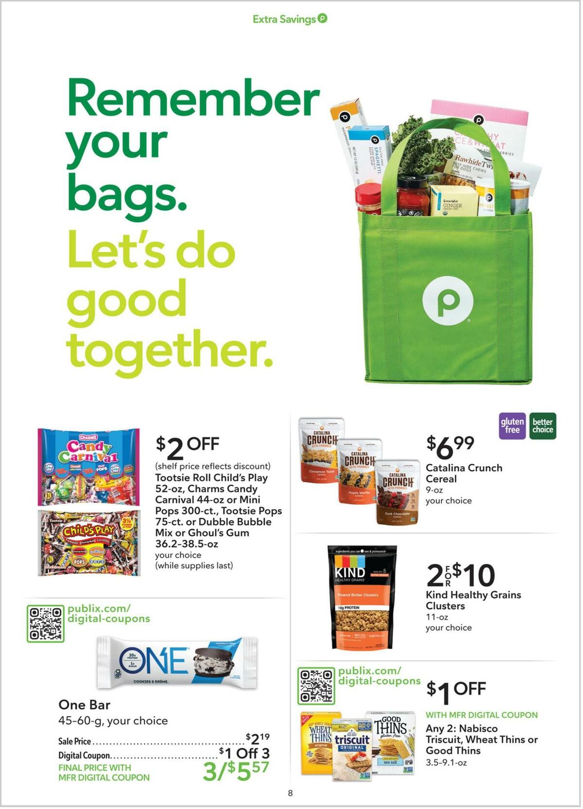Publix Extra Savings Weekly Ad from October 8