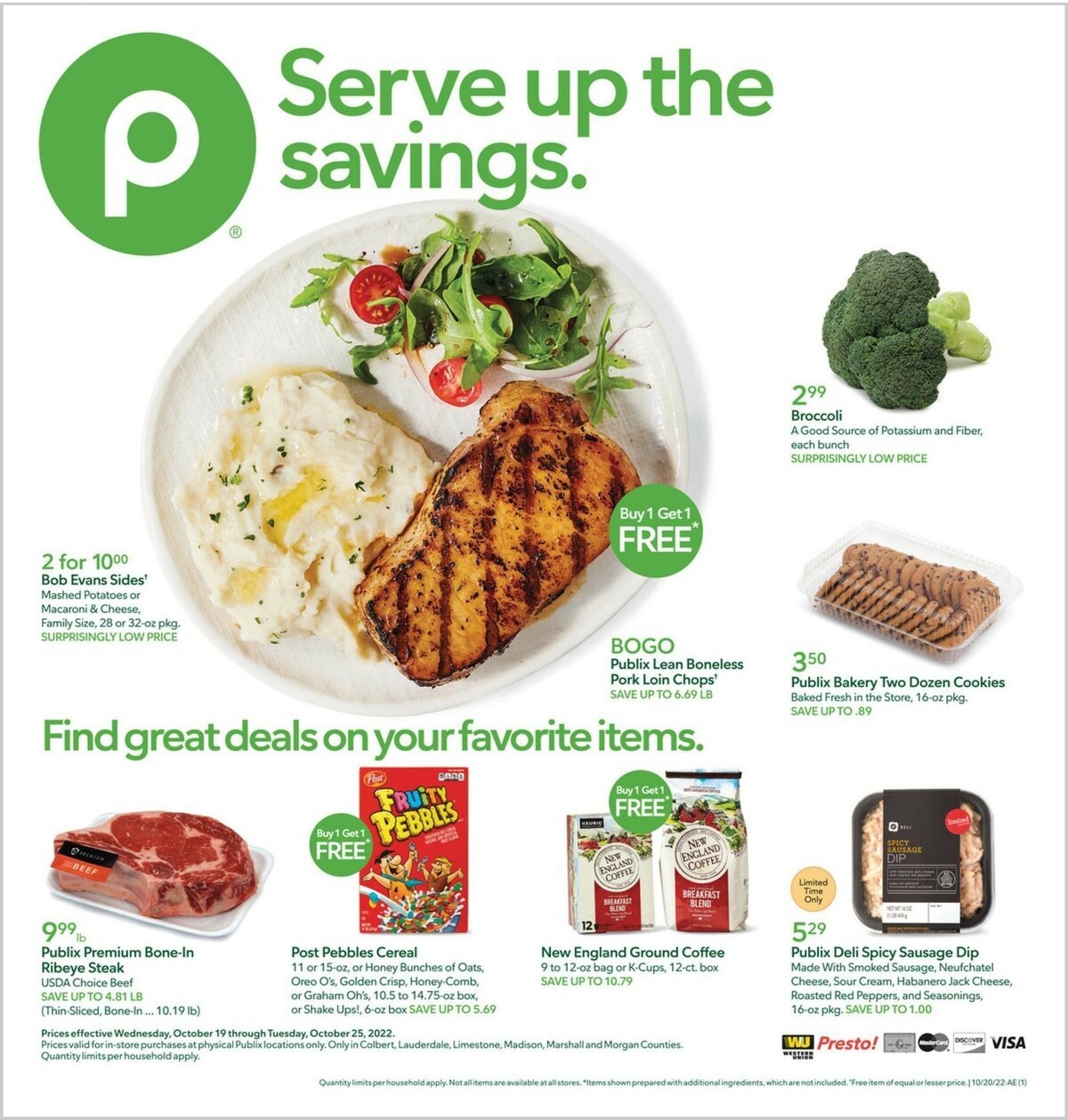 Publix Weekly Ad from October 19