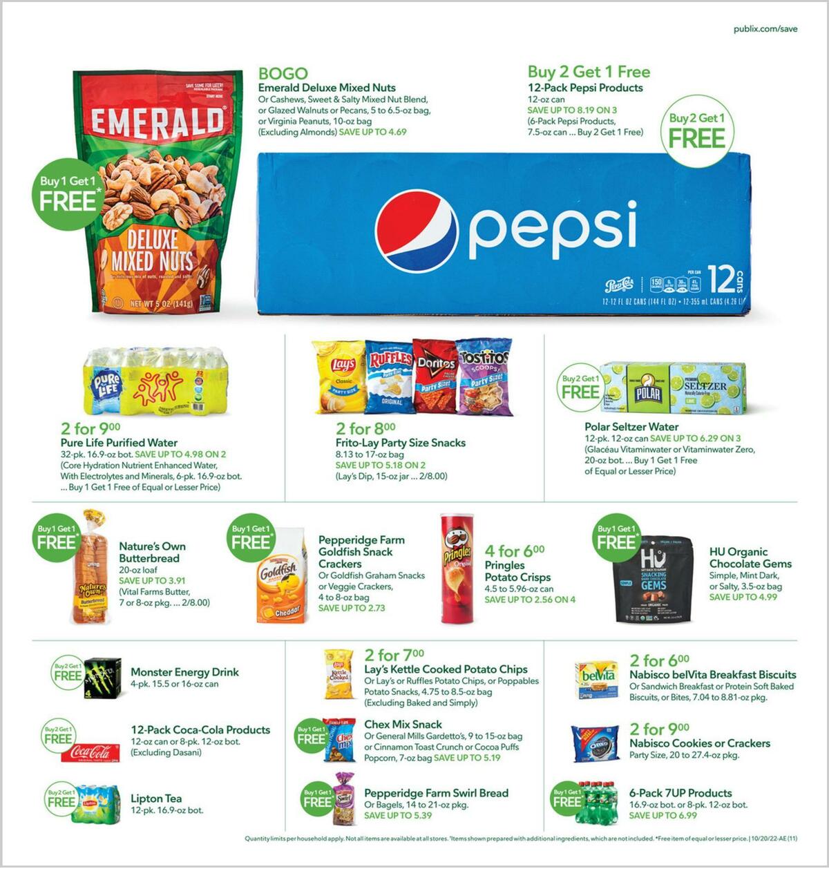 Publix Weekly Ad from October 19