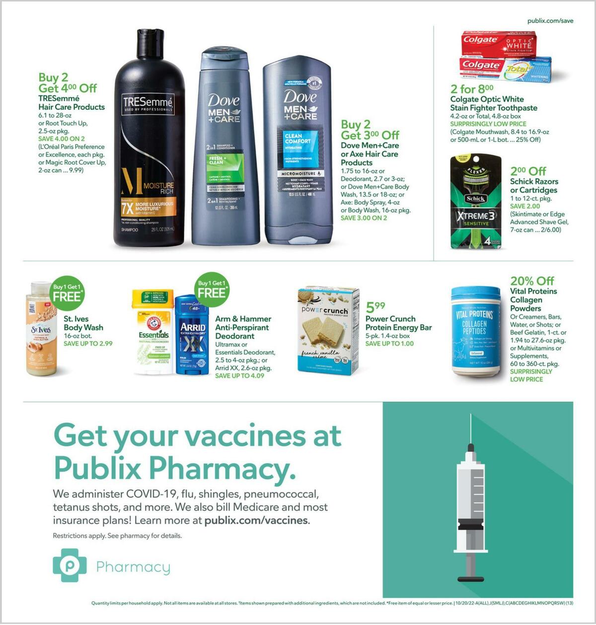 Publix Weekly Ad from October 19