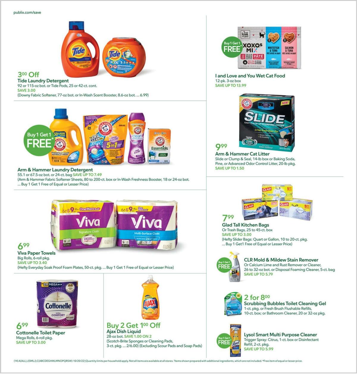 Publix Weekly Ad from October 19
