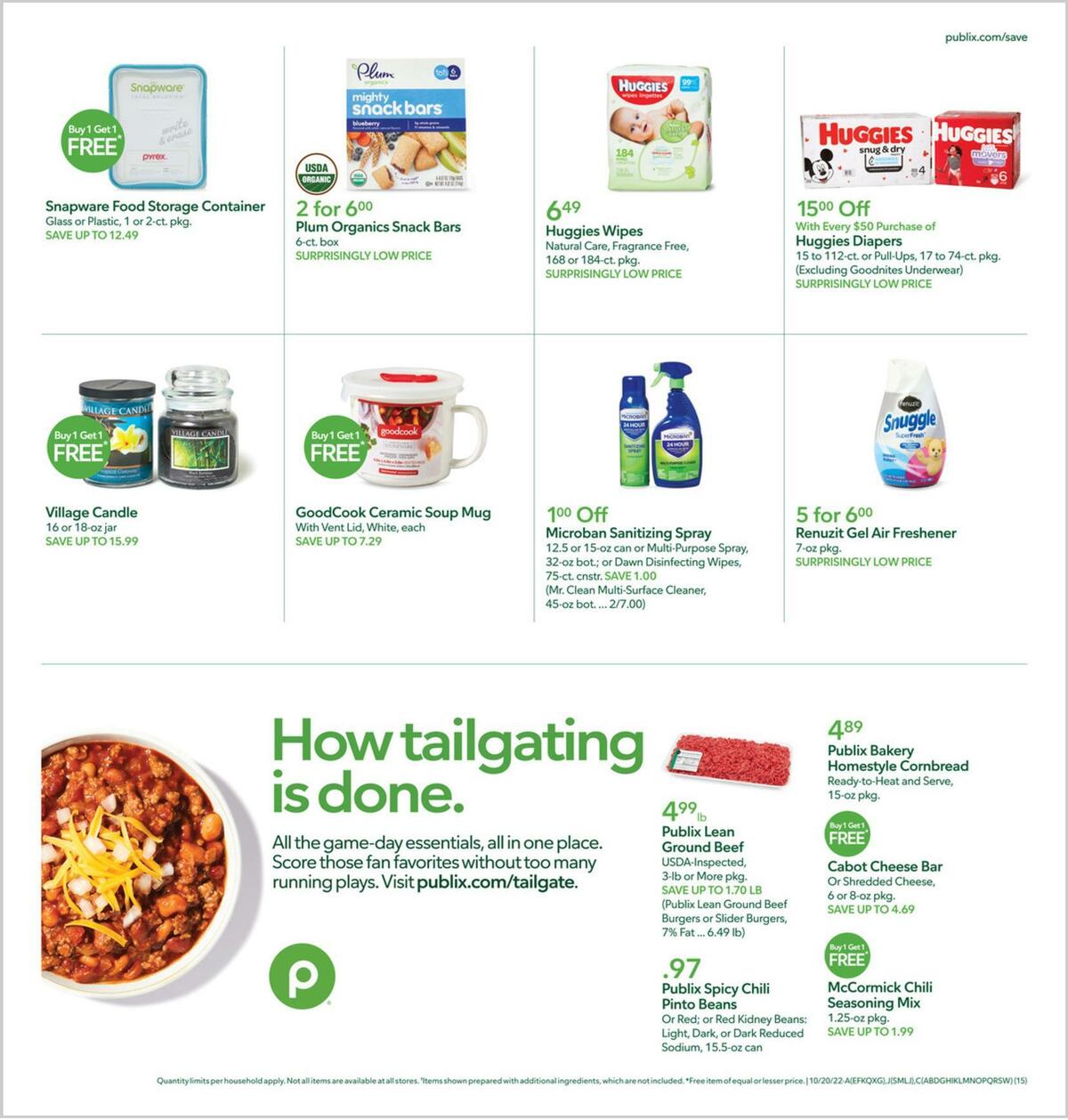 Publix Weekly Ad from October 19