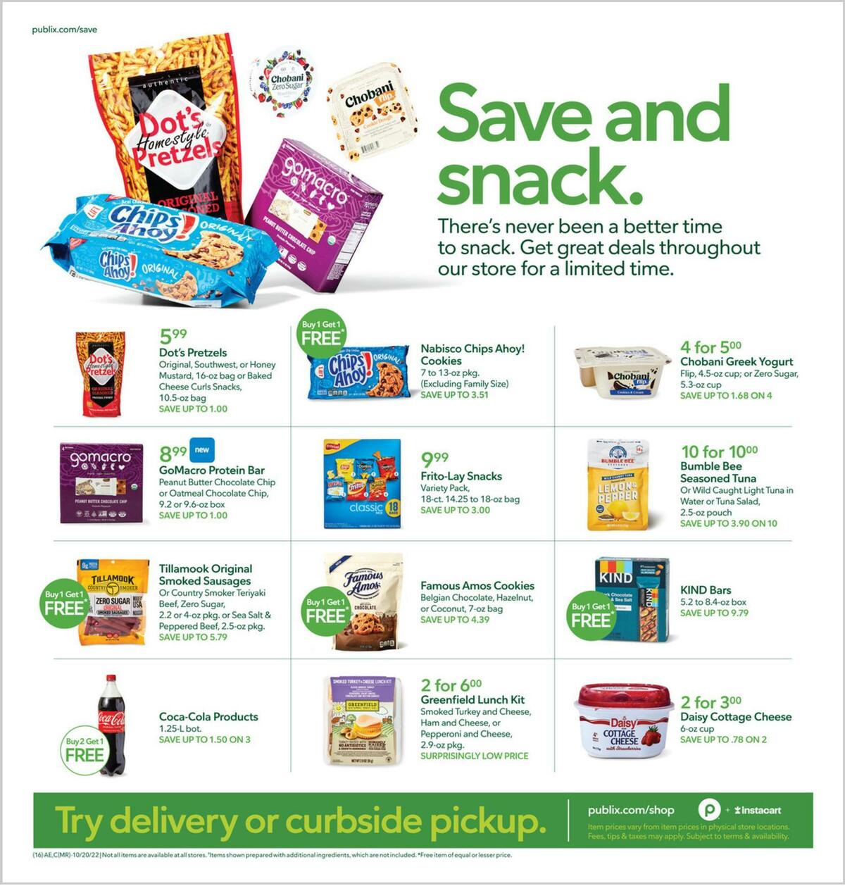 Publix Weekly Ad from October 19