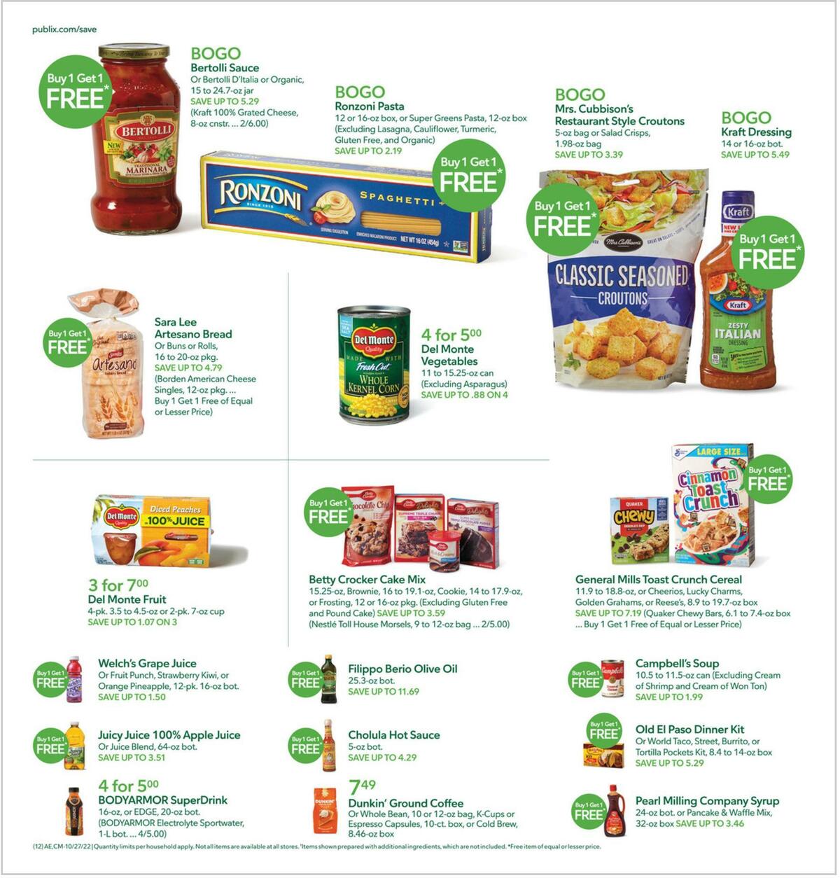 Publix Weekly Ad from October 26