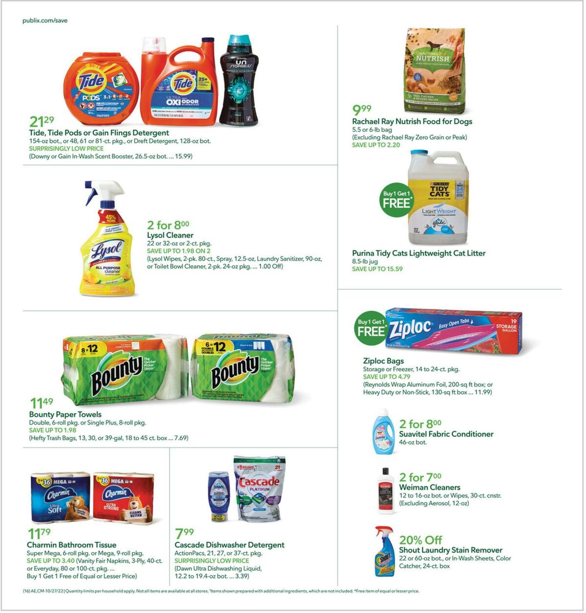 Publix Weekly Ad from October 26