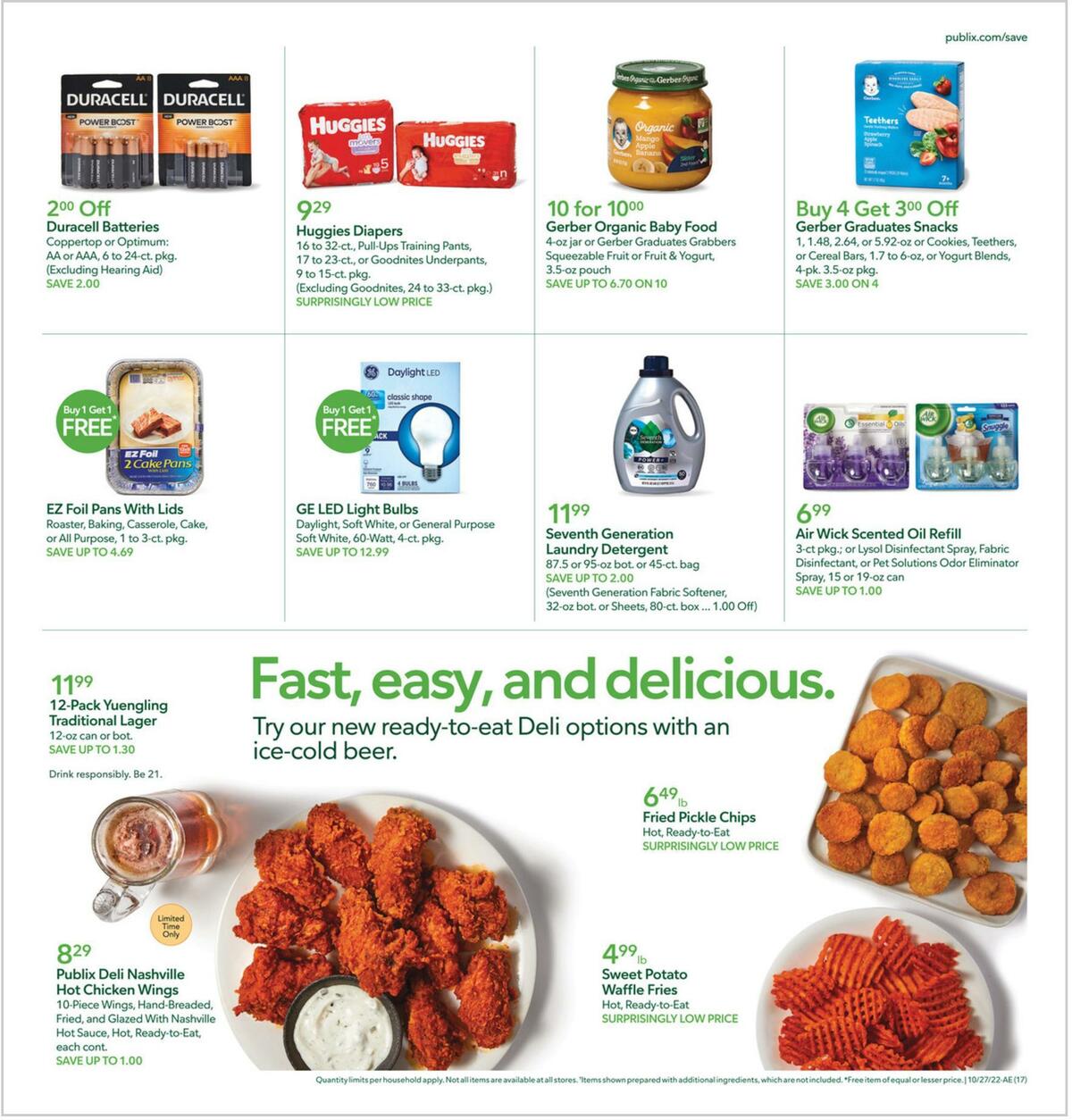 Publix Weekly Ad from October 26