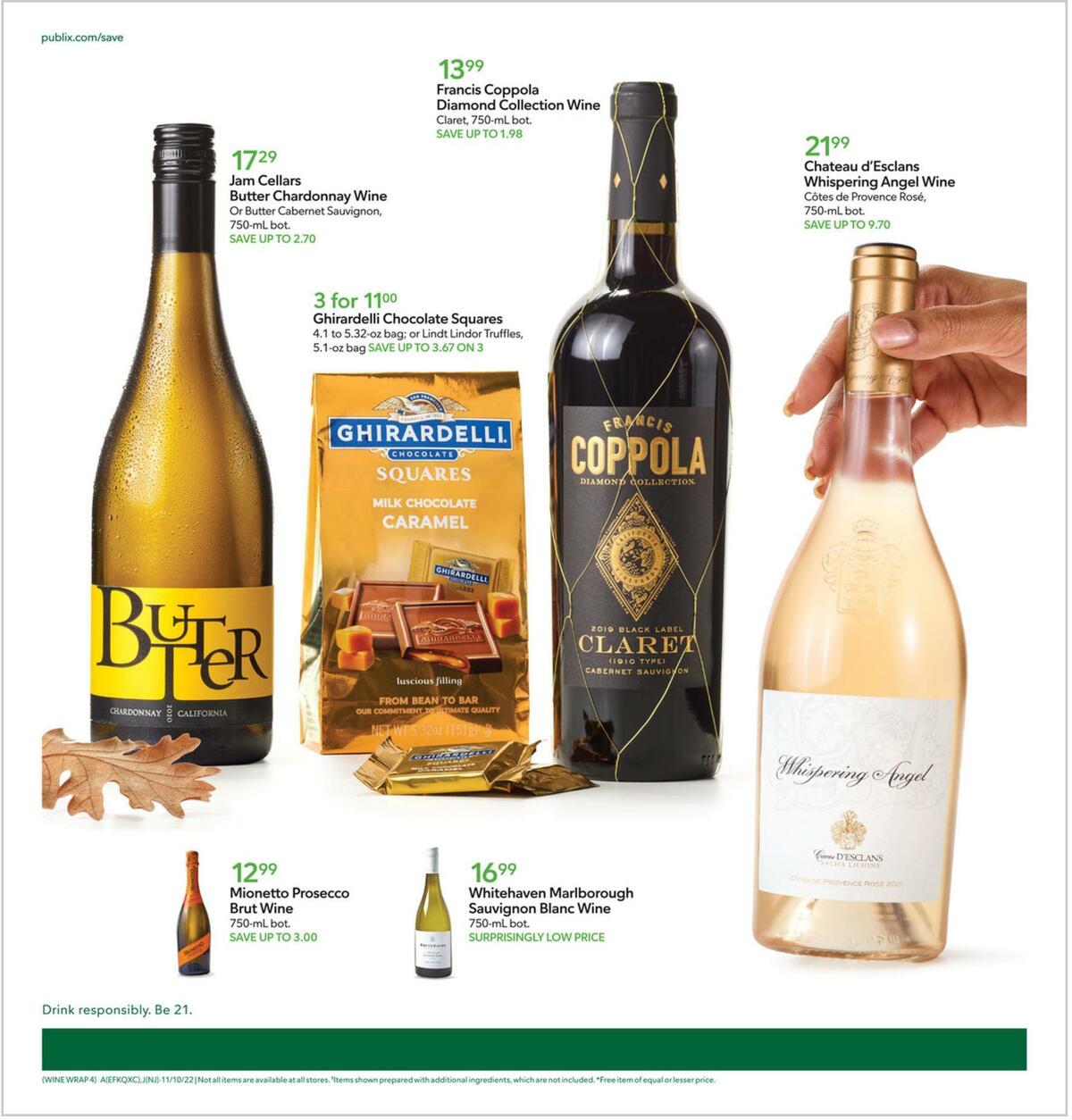 Publix Weekly Ad from November 9
