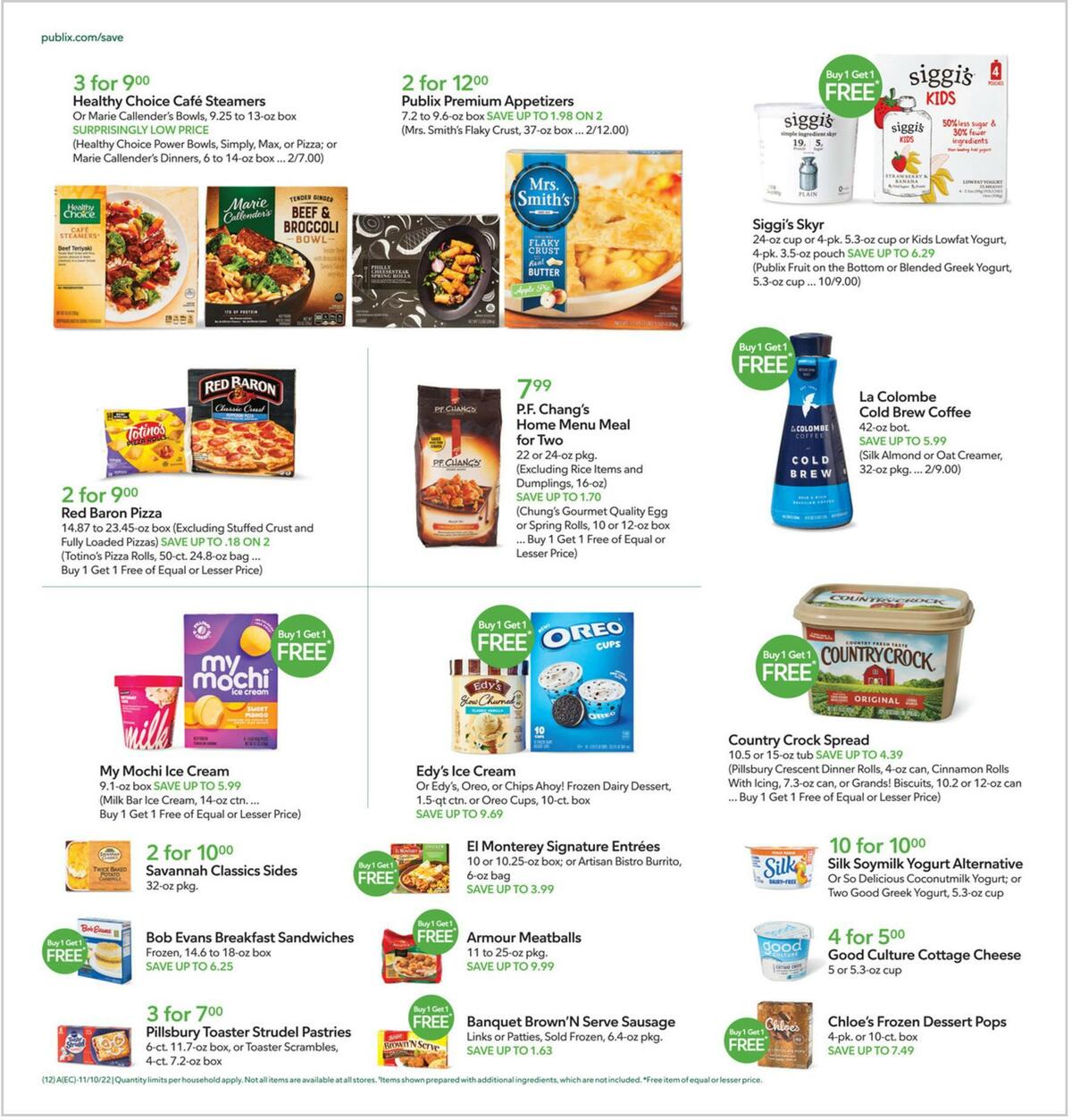 Publix Weekly Ad from November 9