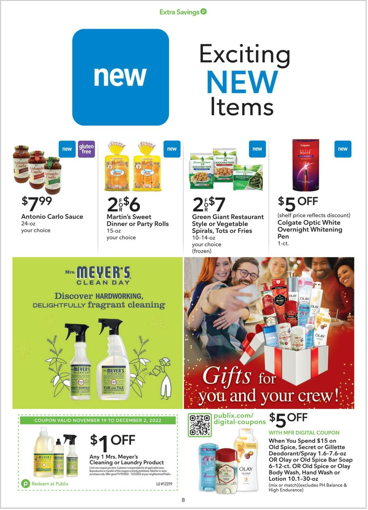 Publix Extra Savings Weekly Ad from November 19