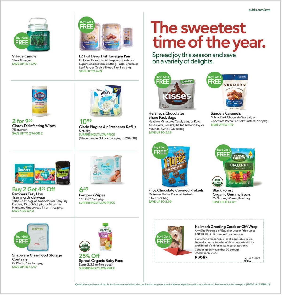 Publix Weekly Ad from November 30