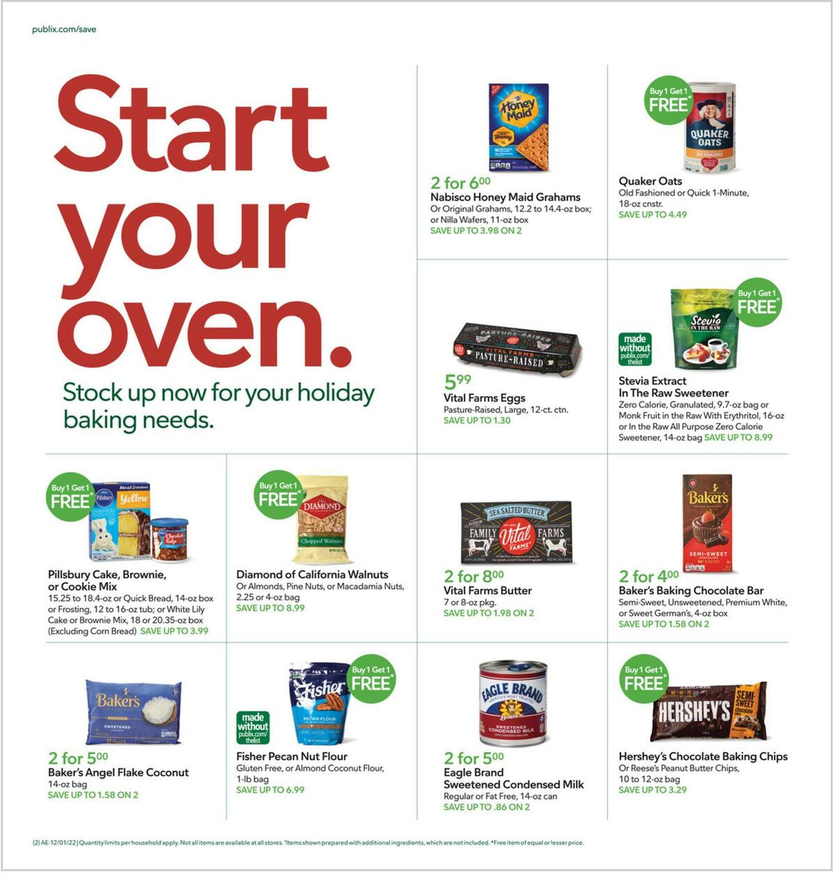 Publix Weekly Ad from November 30