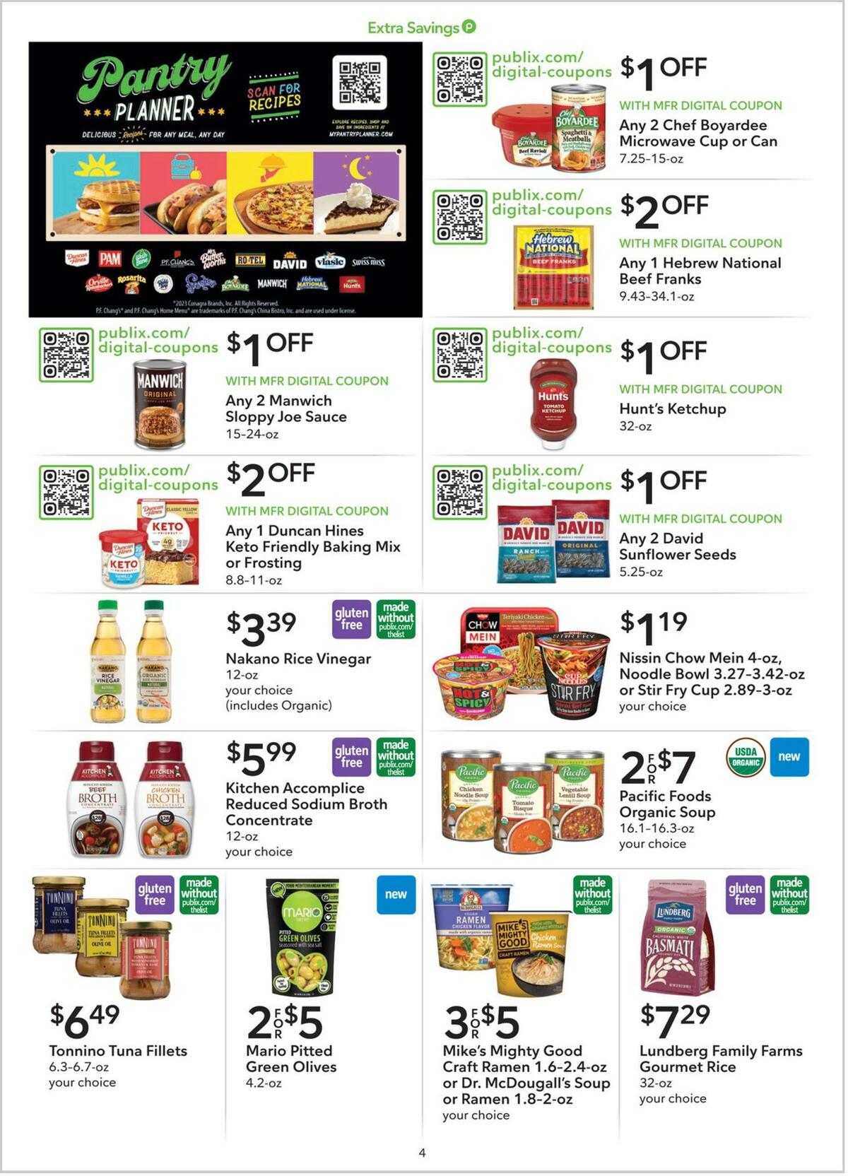 Publix Extra Savings Weekly Ad from January 14