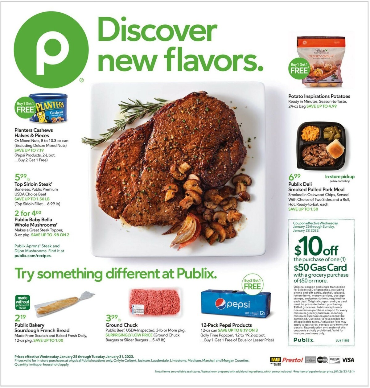 Publix Weekly Ad from January 25