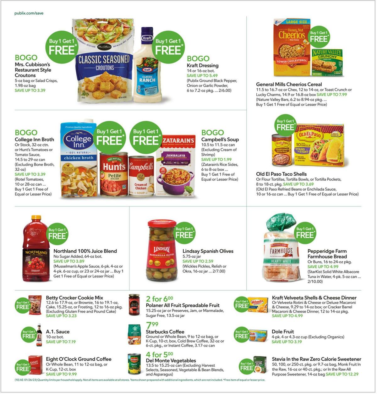 Publix Weekly Ad from January 25