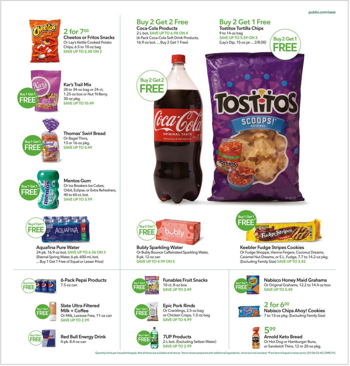 Publix Weekly Ad from January 25