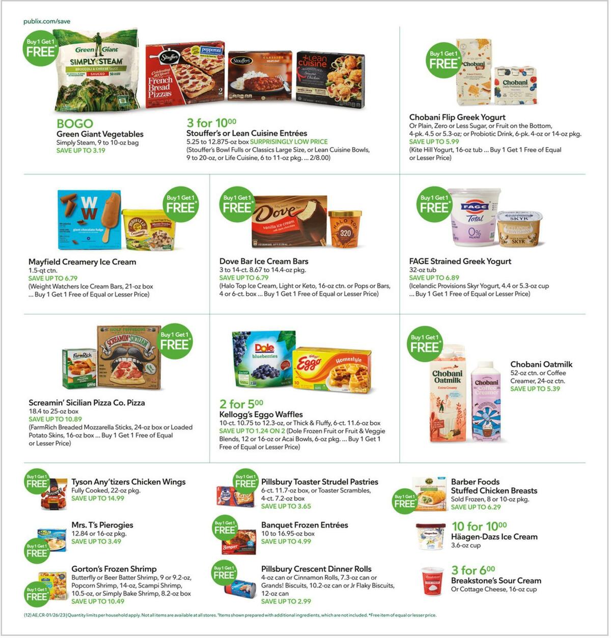 Publix Weekly Ad from January 25