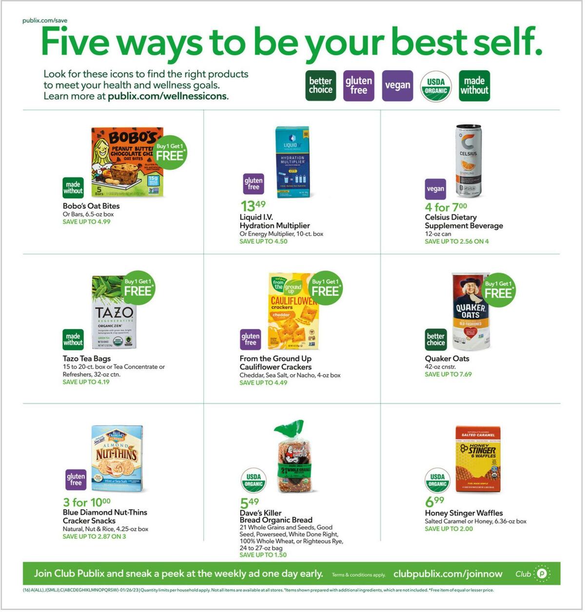 Publix Weekly Ad from January 25